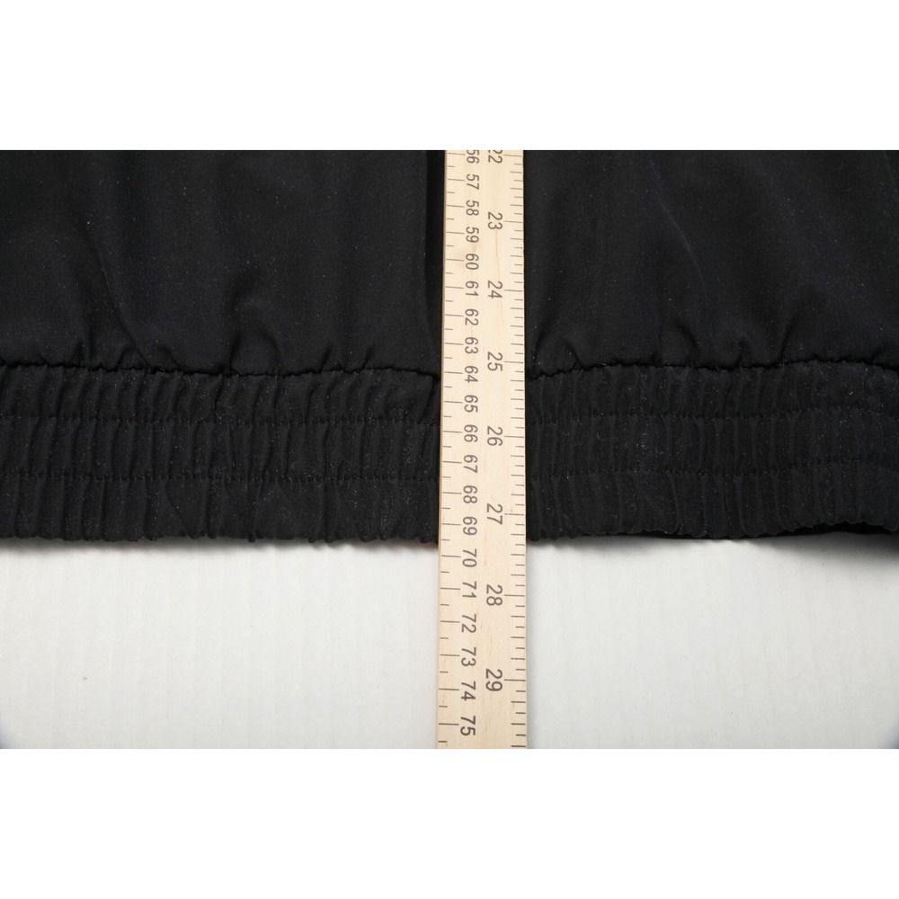 Nike Golf Jacket Mens Large Black Pullover V Neck Pockets Windshirt No Logo - Picture 12 of 13